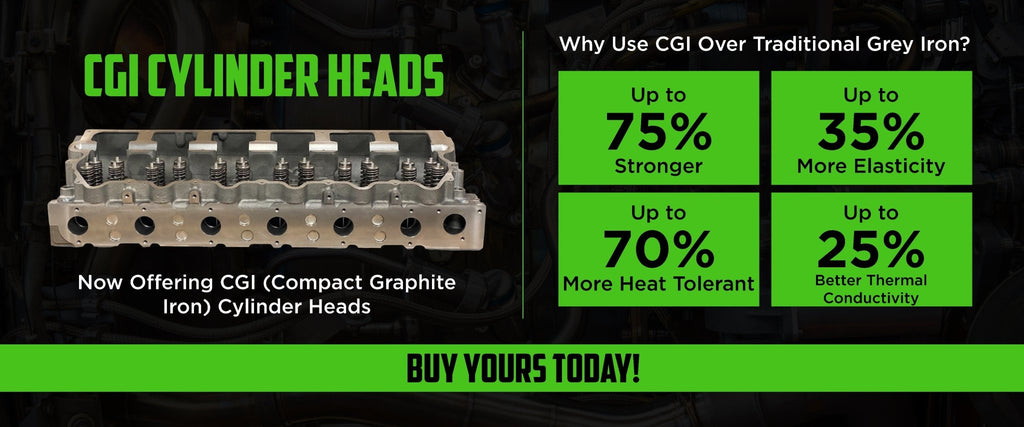 Cummins ISX / X15 Single Cam CGI Cylinder Head Stage 3